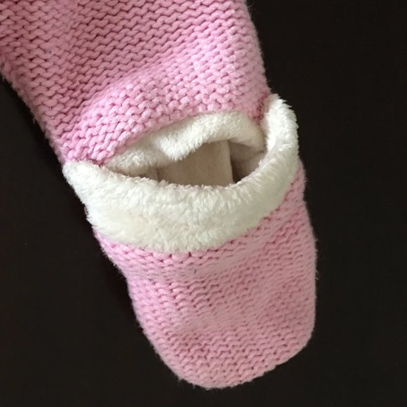 FADED GLORY Pink Cable Sweater Hooded Snow Suit - Picture 8 of 10